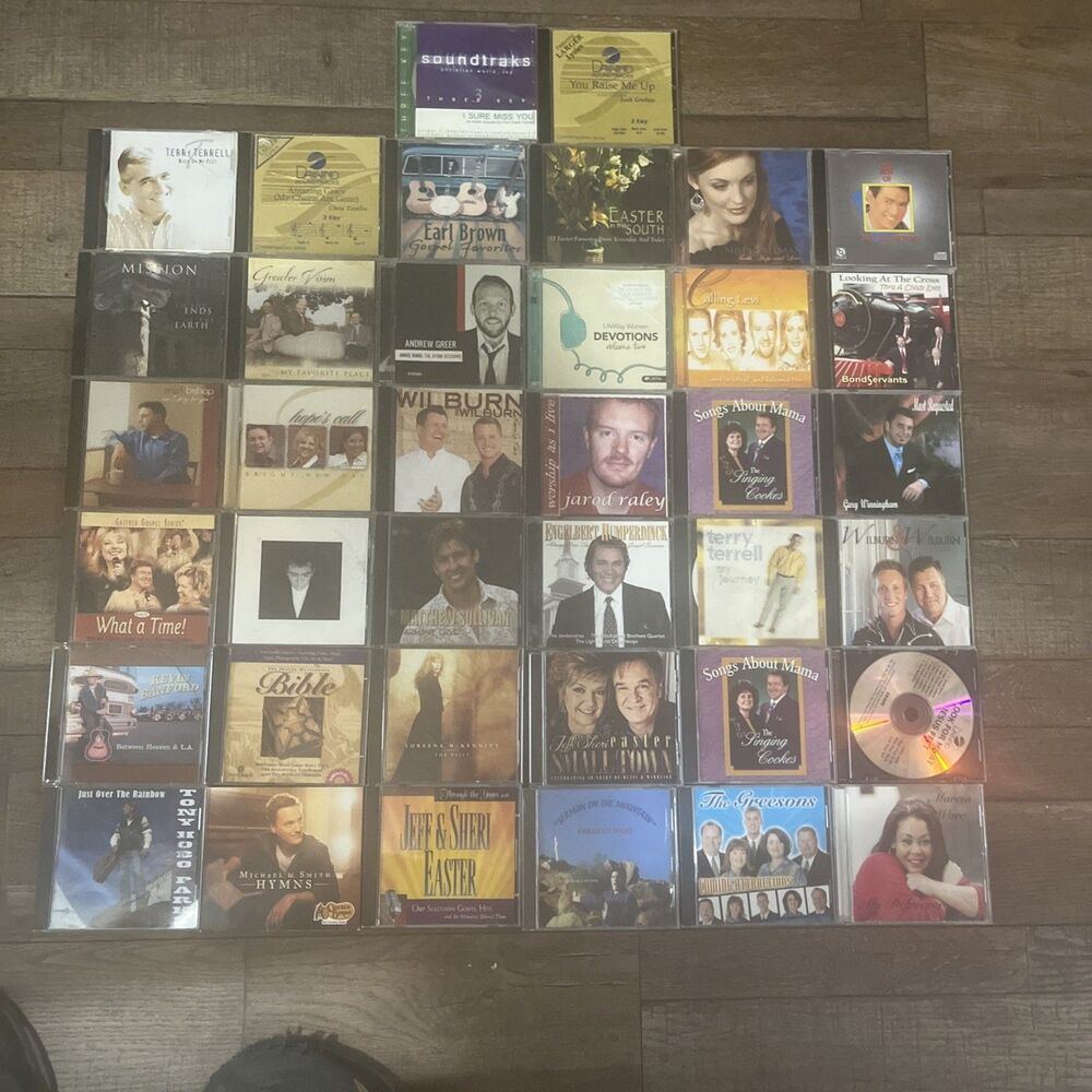SOUTHERN COUNTRY GOSPEL - LOT OF CDs Various Artists 38 Cd Lot